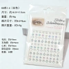 AB Colorful Five-pointed Star Heart Diamond Self-Adhesive Facial Eye Makeup Diamond Concert Stage Nail Art Color Diamond Stickers details Picture
